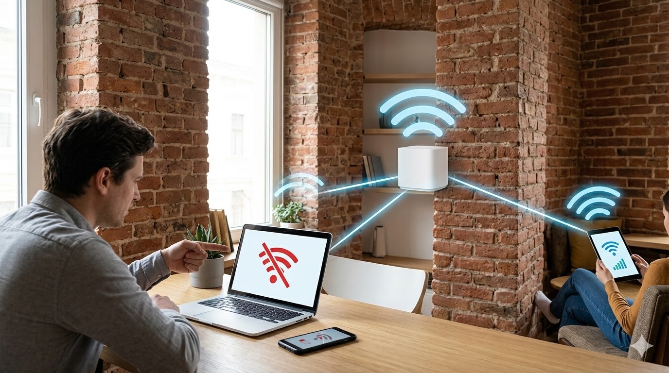Fixing Wi-Fi Dead Zones in Brick